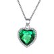 thumbnail image 4 of Collar con colgante de cristal de moda Titanic Heart Of The Collar de San Valentín, 4 of 6