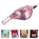 thumbnail image 5 of GOOHOCHY Fashion PU Lentejuelas Riñonera Chic Casual Cremallera Riñonera para viajar Deportes al aire libre (Rosa), 5 of 7