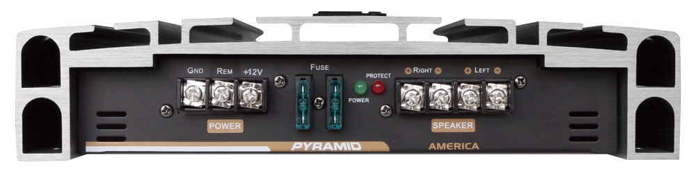 Pyramid PB3818 5000 Watt 2 Channel Car Audio Bridgeable MOSFET Power Amplifier