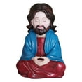 thumbnail image 1 of Figurita de anciano meditando que crea un espacio personal de tranquilidad, un artefacto contra el estrés que te ayuda a disfrutar de cada momento de paz y relajación., 1 of 8