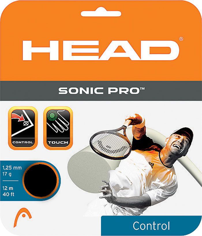 HEAD Hawk Touch 17 Tennis String Mini Reel Authorized Dealer Anthracite 