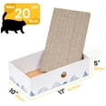 thumbnail image 3 of Bloc rascador para gatos Conlun Cat Scratch Box, tumbona de cartón, 3 of 9