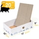 thumbnail image 3 of Bloc rascador para gatos Conlun Cat Scratch Box, tumbona de cartón, 3 of 9