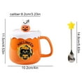 thumbnail image 3 of Vestitly Halloween Water Cup Black Cat Ghost, 3 of 6