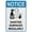 Warning Sign 1, variant on Notice No Alcohol In Pool Area Reflective Aluminum Sign - 8"x12", Rust Free, Weather Resistant, Waterproof, Easy To Mount - Home Pool, Community Pool, Resort