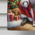 thumbnail image 6 of Bernese Mountain Dog and Santa Claus House Flag 28 in x 40 in, 6 of 7