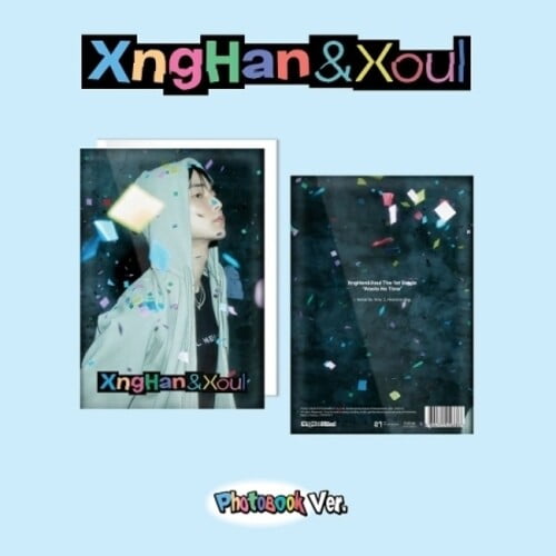 Xnghan&Xoul - Waste No Time - Photo Book Version - 104pg Photobook, ID Card, Photocard, Unit Photocard   Polaroid - Music & Performance - CD