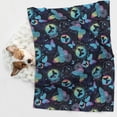thumbnail image 6 of Naloa Blue Butterfly Dog Blanket, 3 Sizes Cat Blanket for Indoor Cats Large Medium Small Dog Gifts-Large, 6 of 8