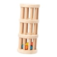 thumbnail image 4 of lionlar Kids Rattle Tube Baby Rattle Shaker Music Sensory Auditory Instrument Toy Wooden 3 Tier, 4 of 9