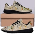 thumbnail image 3 of What A Wonderful World Hummingbird Shoes Sneakers for Women Men Black Size 12, 3 of 7