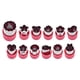 thumbnail image 2 of Xihbxyly Ventas Compras en línea 3 Piezas de moldes cortadores de émbolo para tartar fondant con forma de estrella de frutas, 2 of 7
