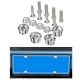 thumbnail image 5 of Kits de tornillos para matrículas Cola 16 piezas Tornillos antirrobo para matrícula de coche, 5 of 8