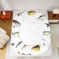 thumbnail image 5 of Homewish Bass Big Fish Full Size Sheets,Rustic Farmhouse Cabin Bed Sheets,Hunting And Fishing Sheet Sets For Boys Kids,Ultra Soft Home Decor,4 Pieces, 5 of 7