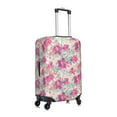 thumbnail image 3 of Kdxio Purple Watercolor Flowers Pattern Luggage Cover for Travel,Elastic and Durable,Fits 18-32 Inch,-No luggage included, 3 of 8