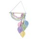 thumbnail image 2 of Colgante de pared de de macramé bohemio, adorno de flecos hecho , colgante de borlas para niñas, dormitorio, boda, decoración Gloria Macramé Tela decorativa, 2 of 8