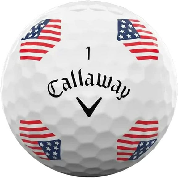 Pre-Owned Callaway Chrome Soft TruTrack USA Golf Balls, Mint / AAAAA Condition, 100 Pack