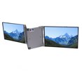 thumbnail image 1 of Extension d'Écran pour Ordinateur Portable, 1200P 60Hz Double Écran Portable 14 Pouces pour Jeux, 1 of 7