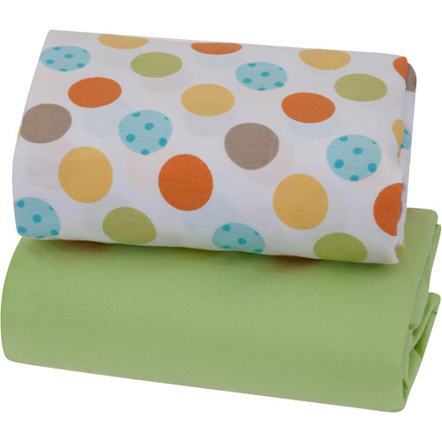Garanimals Cotton Playard Sheets, Set of 2