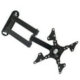 thumbnail image 2 of MasteelfCA Universal Screen Rack Wall Mount Bracket Rotation TV Support Full Motion TV Mount Black Suitable for 18.37-41.99Inches Screen Black (Extension), 2 of 8
