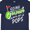 thumbnail image 4 of Inktastic Going Golfing with My Pops Kids Golf Boys or Girls Toddler T-Shirt, 4 of 5