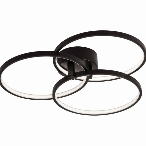 AFX - Orion - 26W 1 LED Flush Mount In Modern Style-3.5 Inches Tall and 15.75