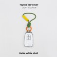 thumbnail image 1 of Car Key Fob Cover Case Protector For 2024 Toyota RAV4 Key Fob Cover Highlander Frontlander Venza Key Case, 1 of 19