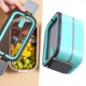 thumbnail image 5 of Fiambrera aislada de acero inoxidable | Caja Bento de doble capa con compartimentos divididos | Almacenamiento hermético de alimentos a prueba de fugas | Apto para microondas | Capacidad de 1400 ml, 5 of 5