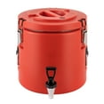 thumbnail image 6 of Miumaeov Desktop Insulated Beverage Dispenser 10L/15L Tank Red Stainless Steel Hot & Cold Drink Dispenser with Faucet for Hot Tea & Coffee, Cold Milk, Juice, 6 of 19