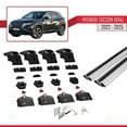 thumbnail image 5 of Compatible with Hyundai Tucson 4 (NX4) 2022-2025 ACE-2 Car Roof Rack Cross Bar Grey Aluminium 2 Bars, 5 of 9