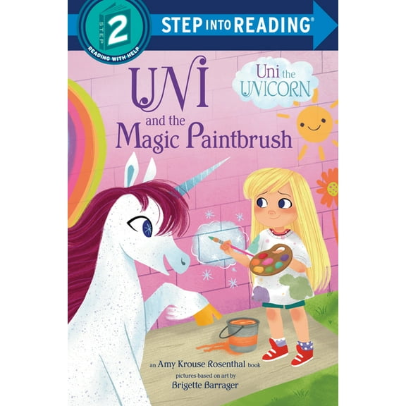 Step Into Reading Uni and the Magic Paintbrush, (Paperback)