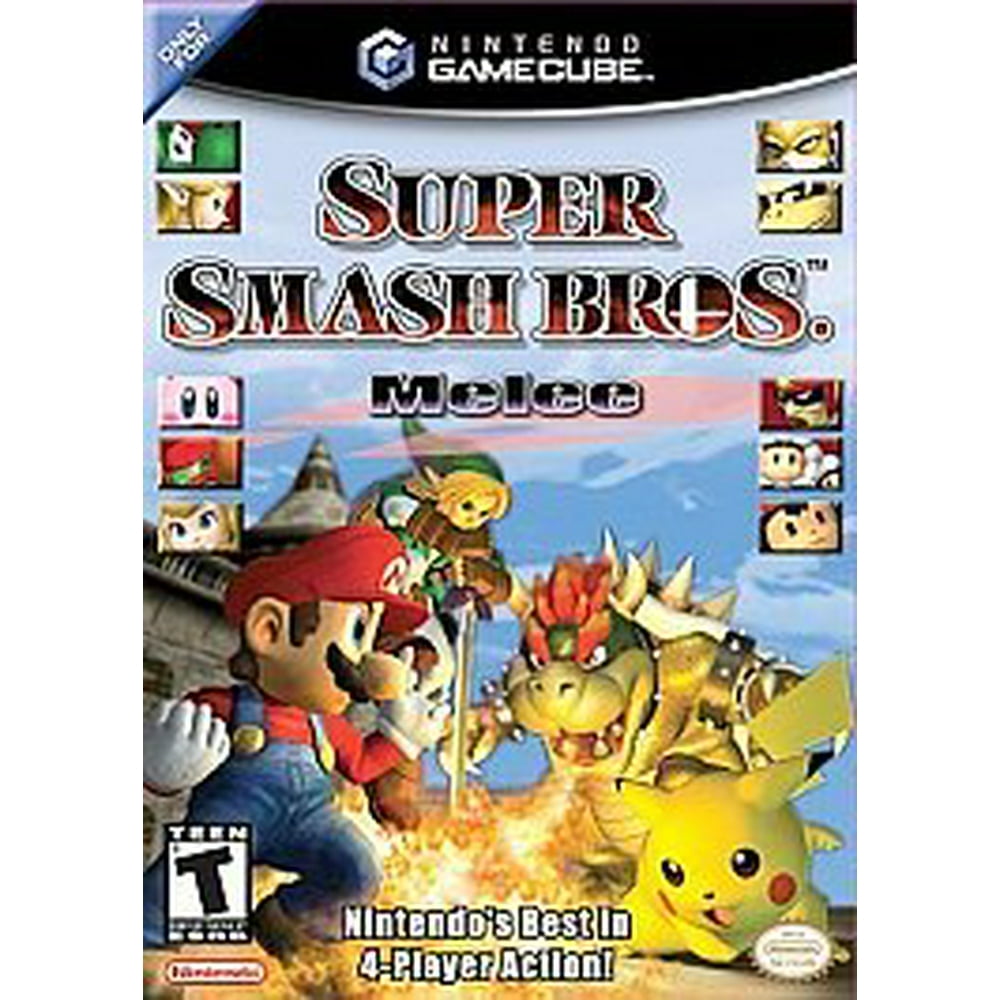 Super Smash Bros Melee Nintendo GameCube Refurbished
