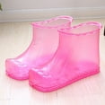 thumbnail image 3 of Qarigey 1 par de zapatos de baño para hombres, botas de relajación para el cuidado de los pies, masajeador portátil para adultos, ducha escolar Unisex Cuidado de los pies Azul Qarigey CE014323-02, 3 of 6