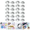 thumbnail image 6 of PENIKOKO 24-Piece Stainless Steel Paint Mixing Palettes Lightweight Portable Color Plates for Artists and Painters, 6 of 6