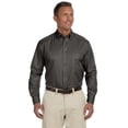 thumbnail image 1 of Harriton Chemise à Manches Longues en Sergé pour Hommes Easy blendTM avec Élimination des Taches, 1 of 3