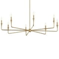 thumbnail image 4 of 52691CPZ Kichler Lighting Alvaro - 8 Light Chandelier-23.25 Inches Tall and 50 Inches Wide-Champagne Bronze Finish, 4 of 6