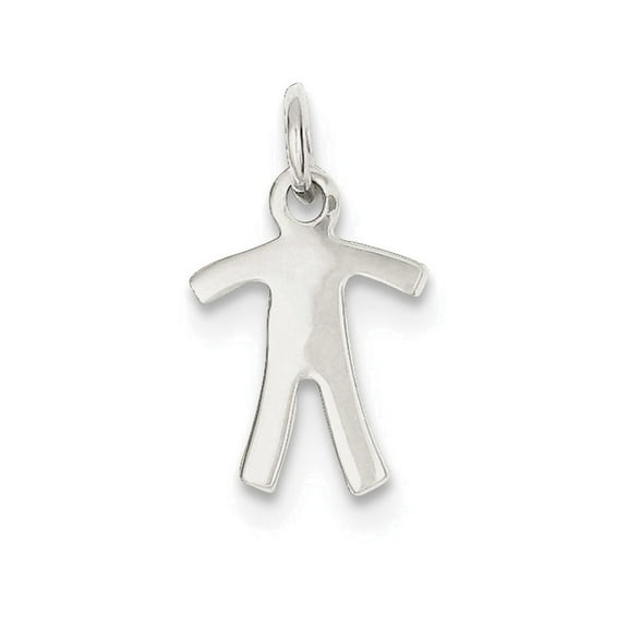 FJC Finejewelers Sterling Silver Boy Charm