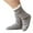 Gray, variant on Xfvqtps Slipper Socks for Women with Grippers Knitting Plush Lining Thick Slipper Non Slip Home Fuzzy Warm Winter Fluffy Socks Dark Gray