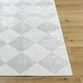thumbnail image 2 of Livabliss Washable Rugs for Living Room, 7ft Round Lillian Modern Off-White Round Area Rug, Bedroom Dining Room Home Decor Stain Resistant Carpet (6'7" x 6'7"), 2 of 7