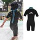 thumbnail image 4 of Traje de baño de una pieza de neopreno para niños Cremallera trasera Traje de baño de buceo Niños Niños Ropa de playa Traje húmedo corto para buceo Sn XXXL Baoblaze Traje de buceo para niños, 4 of 8