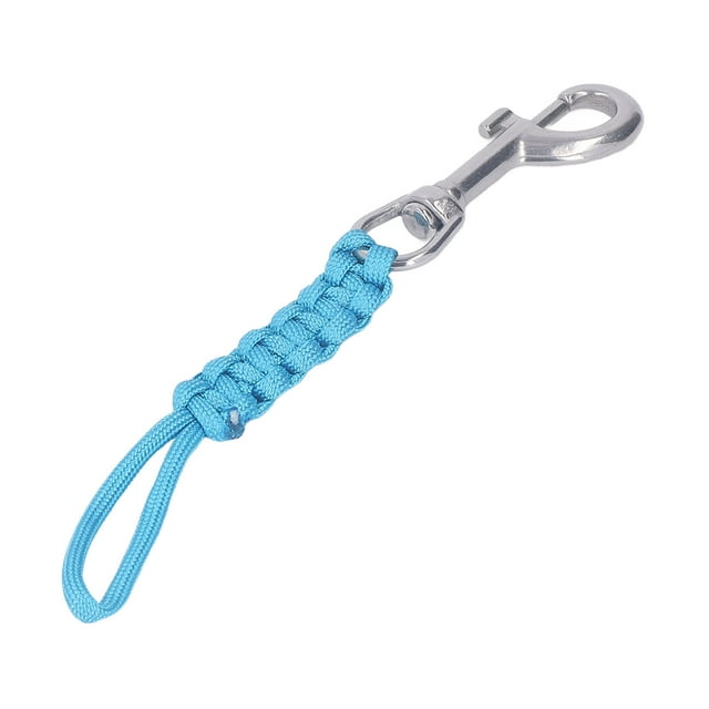 Cordón para cámara de buceo Bling Bling cordón multifuncional para buceo subacuático con hebilla de liberación rápida Acero inoxidable