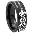 thumbnail image 6 of Bible Verse Psalm 147:3 Tungsten Carbide Ring, 6 of 9