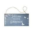 thumbnail image 2 of VerPetridure Garden Plaque Wood Plaque Sign Wall Hanging Sign Size 25.5×13.5cm, 2 of 2