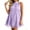 A_ Purple, variant on Ygbgbb Women's Summer Cute 3D Butterfly Decor Mini Dress Casual Crew Neck Sleeveless Loose Fit A-Line Summer Dress for Party Black S