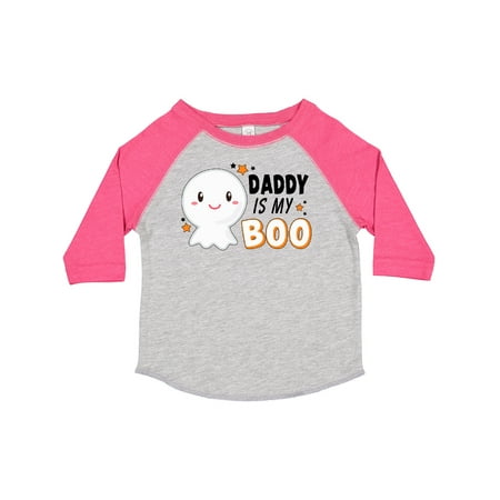 

Inktastic Daddy is My Boo with Cute Ghost Gift Toddler Boy or Toddler Girl T-Shirt