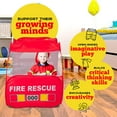 thumbnail image 4 of Kiddey Fire Truck Tent for Kids | Firetruck Play Tents with Costume and Fireman Sounds | Indoor & Outdoor Baby Tent, 4 of 8