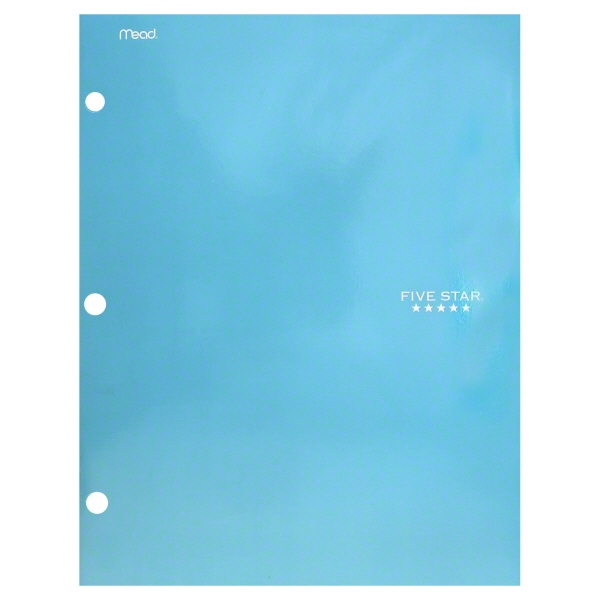 Mead Five Star 4 Pocket Paper Folder (33106) (Assorted Color) Walmart