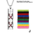 thumbnail image 3 of NEW Essential Oil Necklace Aromatherapy Pendant Necklace Steel Essential Necklace, Oil A5G7 Jewelry 316L Stainless Gift Diffuser, 3 of 7
