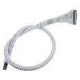 thumbnail image 1 of Universal Steam Hose Replacement For Garment Steamer Plastic Tube And Brush Attachment For Steam Ironing And Cleaning, 1 of 6
