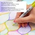 thumbnail image 3 of Marqueurs permanents Sharpie Glam Pop, pointe ultrafine, couleurs assorties, 24 unités, 3 of 7