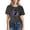 A03White, variant on Womens Vintage Halloween Tops Creepy Witch Hat Print Graphic T-Shirt Casual Short Sleeve Crewneck Fall Festival Tee Shirts Lightweight Blouse Everyday Wear